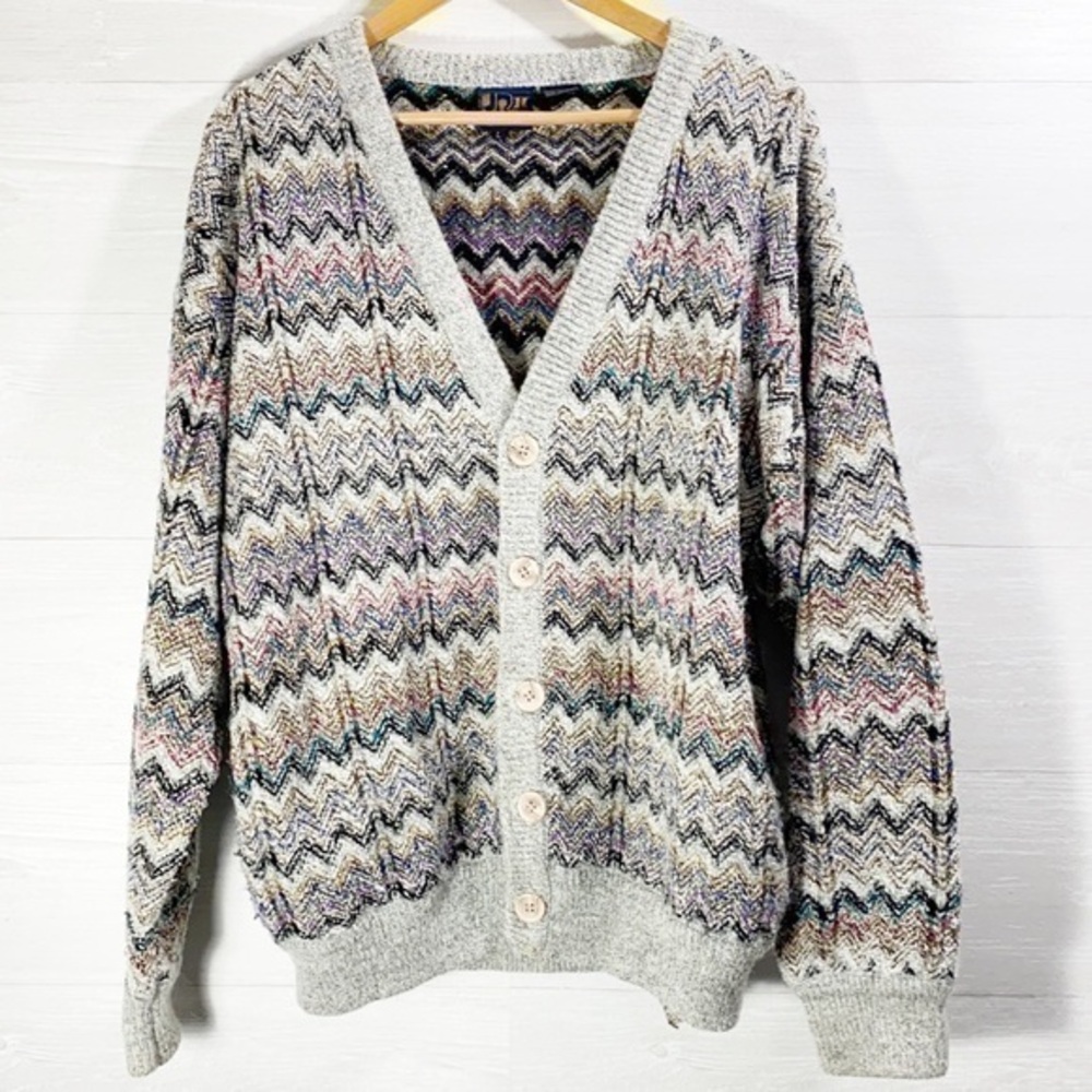 Rare Vintage Leroy unisex knit sweater Size L